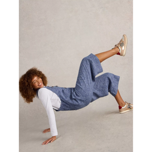 White Stuff Viola Linen Dungaree